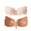 Front Closure Self-Adhesive increase cleavage biological glue Silicone Seamless Strapless sticky Invisible Push up fly Bra 2017