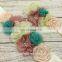 baby headband flower sash chiffon flower satin flower belt