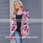 wholesale new women winter sweater with sleeves fashion knitted bule jacket wool coat