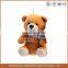 ICTI Audit factory plush fuzzy bear keychain