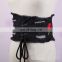 wholesale woman denim waist belt fashion with embroidery rose desgin