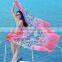 2018 New Spring All-match Printing Large Shawl Conditioning Summer Sun Beach Towel Silk Scarf Wholesale