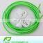 cheap promotional green shoelaces