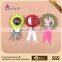 Custom Party Satin Tin Ribbon Badge,Custom Tinplate Satin Rosette