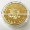 Custom gold plated metal coin for sale /Brass Coin