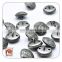 China Custom Made Logo Anti Silver Color Metal Brass Uniform Button, Mushroom Metal Button, Sewing Metal Button