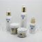 Set Lotion Care Boby Double Wall Jar Golden Lotion Pump Spray Bottle