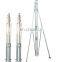 hurry up aluminum manual telescoping pole mobile 12m