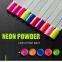 The new fashion nail glitter powder neon color dip powder non-toxic colored powders