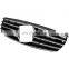 5 Fin Front Hood Black Chrome Grille 03-06 for Mercedes E Class W211