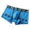 Pure cotton men's underwear mid-waist four-corner flat-leg pants breathable XL loose lattice boxer pants