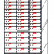 High precision double lock waterproof steel plate bank safe deposit box