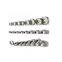 603-2RS 603ZZ miniature ball bearings 3*9*5(mm) ABEC-1 metal Sealed