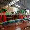 Kids Mobile air Jungle theme inflatable crocodile obstacle bounce house for sale