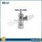 BWVA one-stop solution service high pressure brass angle seat valve