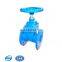 china suppliers PN10 PN16 Hand wheel Resilient Seated Cast Iron Flanged Gate Valve