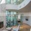 oversize tempered curved bend sheet glass balony