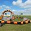 High quality inflatable go kart track//indoor go kart track/Zorb Ball Track for Sale