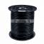 Bulk coiled Microphone Cable 300' Black Mic -300ft Signal mike cable