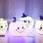 Baby night lights led lamp style Halloween soft silicone night light