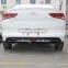 auto parts rear bumper diffuser ABS material for Hyundai Verna  for  Accent  new model 2016