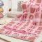 100% cotton yarn dyed color square jacquard elegant face towel wholesale