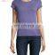 Womens Knitted Short Sleeve Cashmere Sweater T-shirt