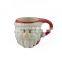 3d santa claus christmas gift box ceramic coffee mug with christmas design