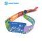 Resorts HF NFC NTAG216 RFID Fabric Smart Bracelets Woven Wristbands