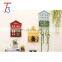 Factory wooden decorative floating home wall shelf storage organizer