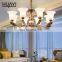HUAYI Creative Design Chinese Element Style Villa Hotel  Indoor  Modern LED Ceiling Chandelier