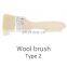 High Quality Wooden Handle Goat Hair Gilding Cleaning Tools Wall Paint Brush