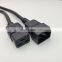 1.8M 6ft 13WG full copper 10A C19 to C20 PDU Style Computer Power Extension Cable AC Power Cord Cable