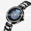 SHENGKE Classic Women Watch K0112L Office Ladies Casual Quartz Wristwatch Glitter Black Hand Watch SK