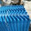 500mm width blue cooling tower fill water treatment PVC bio media