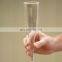 Decorative Fancy Wholesale Creative Quality Wedding Luxury Custom Plastic Flutes Champagne Glasses