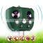 Outdoor Solar Ultrasonic Pest Repeller PIR Sensor Animal Repeller For Garden