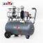 Bison China Manufacture Silence 2800Rpm Factory Price Double Cylinder 2Hp Oil Free Compressor