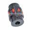 Metal JIS Type DJ-A Flexible Shaft Coupling With PU or Rubber Spider Elastic Element Jaw Couplings