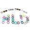9.2mm dyed ring Prong snap button for clothes