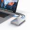 Portable Dual Slot Dual Protocol M.2 SSD Enclosure