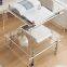 Factory Custom Modern Clear Acrylic End Table for Living Room Acrylic Bedside Cupboard