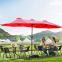 3 head steel umbrella waterproof and sunshade