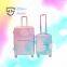 PP Waterproof Hard Case Cheap Trolley Travel Bags Luggage Sets With TSA Lock Suitcase on Wheels
