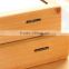 antique natural wooden pencil case gift box for kids