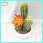28cm high quality real touch cactus