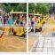 best sellling for children attraction kids mini excavator