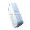 Rectangular metal tin pencil box for stationery with window