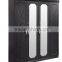 wardrobe 4 doors black silver color