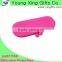 brightly painted silicone cosmetic bag for girl